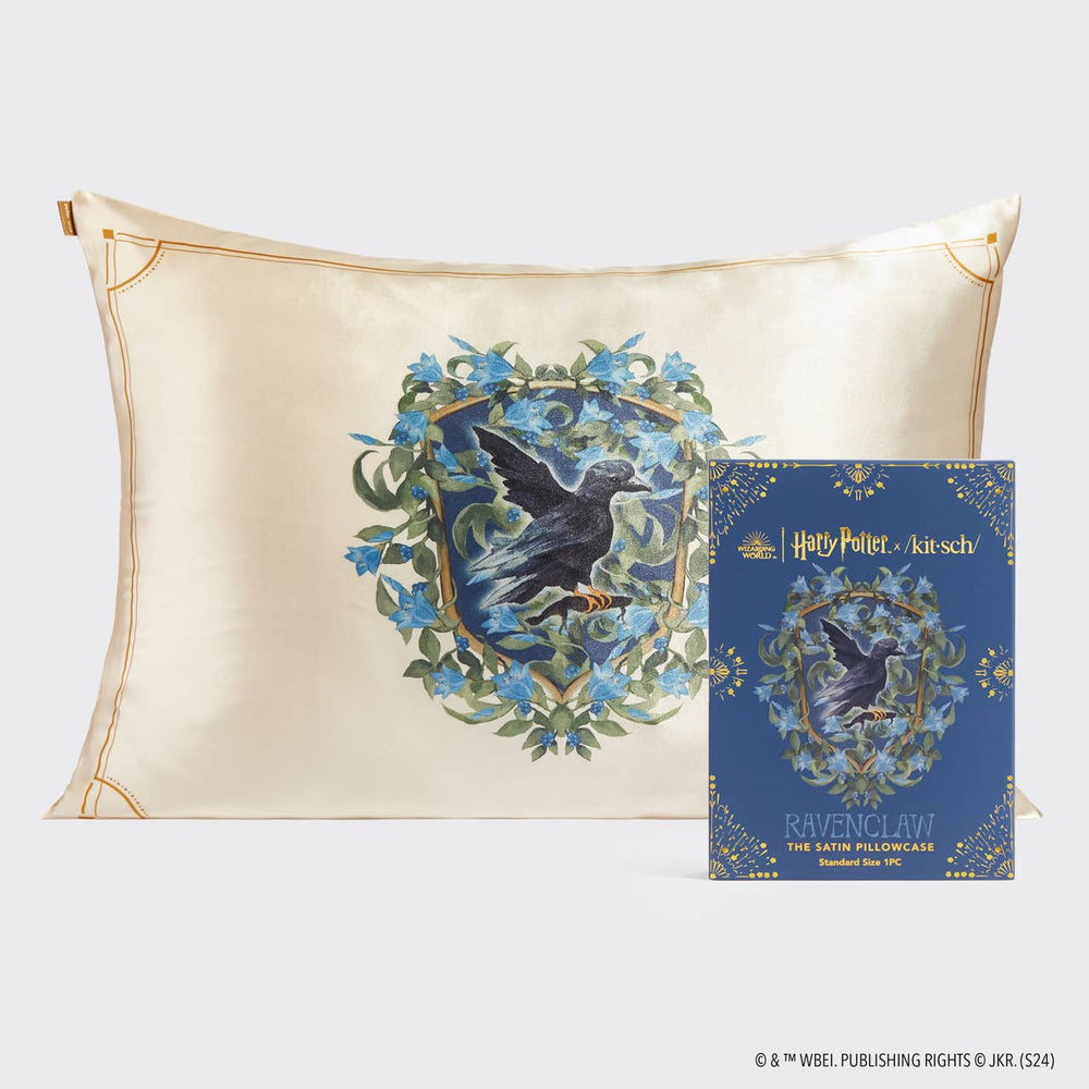 Harry Potter x Kitsch Ravenclaw Satin Pillowcase