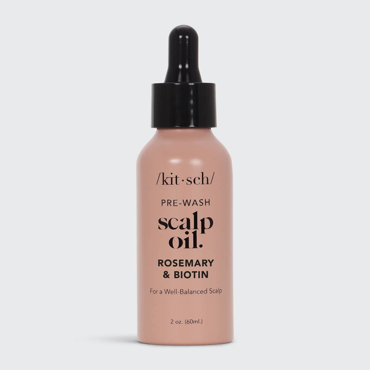 Kitsch pre-wash scalp oil applicator bottle for parting and dosing