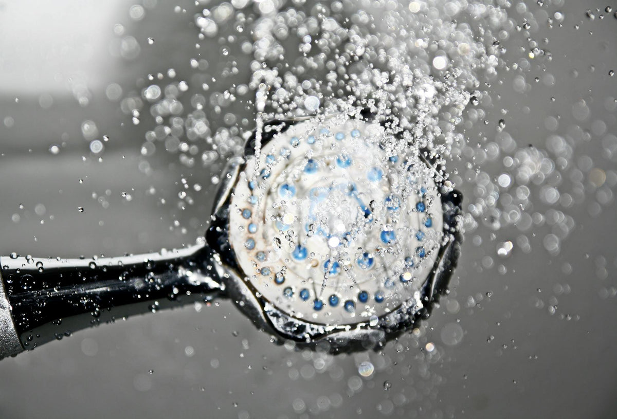 Hard water effects on curly hair