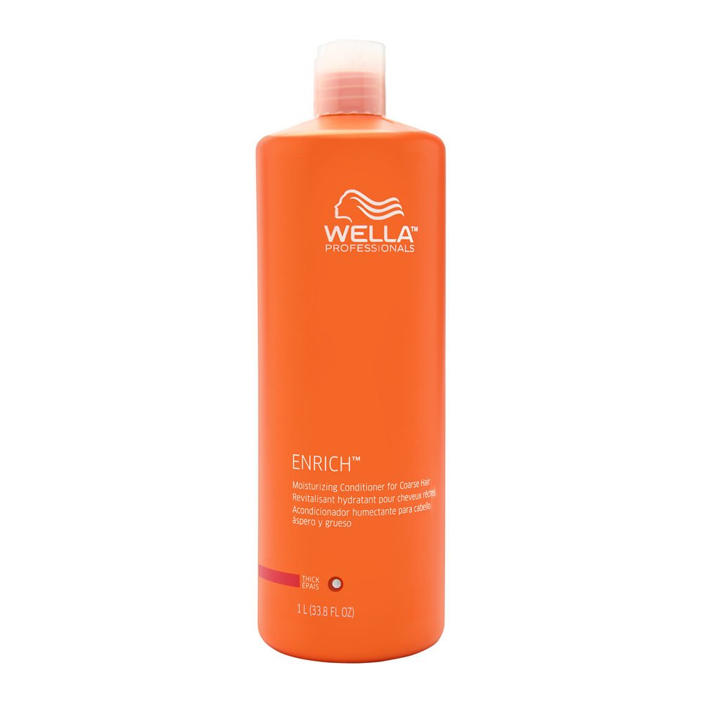 Wella Professional Enrich Conditioner Thick Deeply Nourishing & Strengthening for Thick, Dry, or Damaged Hair 1L/33.81 oz