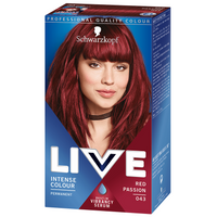 Schwarzkopf Live Intense Colour (19 Shades) Vibrant Semi-Permanent Hair Dye for Bold, Luminous Results