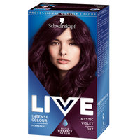 Schwarzkopf Live Intense Colour (19 Shades) Vibrant Semi-Permanent Hair Dye for Bold, Luminous Results