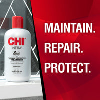 Chi Infra Thermal Protective Treatment: Heat Protection & Damage Repair for All Hair Types 12 oz