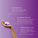 Fade Out Advanced Brightening Anti-Wrinkle Night Cream for Pigmentation & Mature Skin 50ml