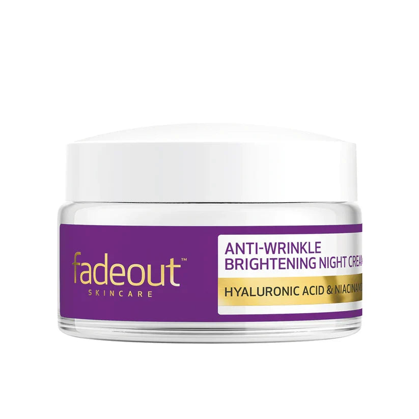 Fade Out Advanced Brightening Anti-Wrinkle Night Cream for Pigmentation & Mature Skin 50ml