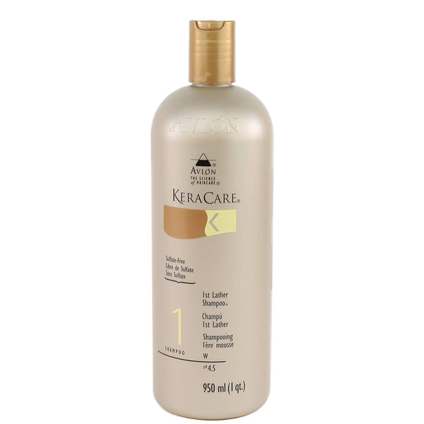 Keracare 1st Lather Shampoo 32 oz / 950 ml - Deep Cleansing & Build-Up Removal
