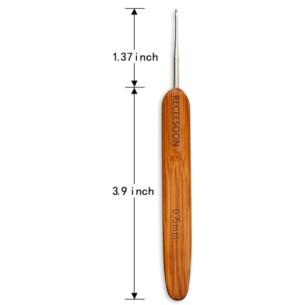 Jmail Stainless Steel Crochet Needle/Hook for Professional Braid Installation & Dreadlock Maintenance
