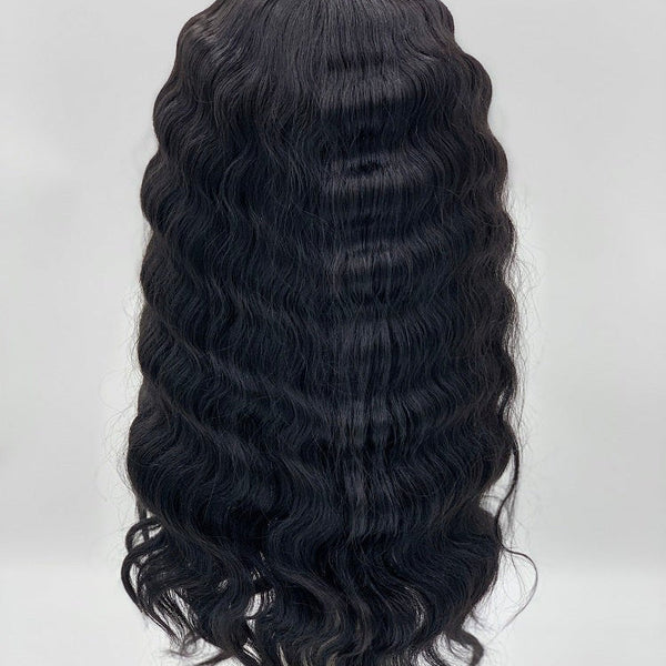 Sleek Nyle Spotlight 101 Synthetic Lace Parting Wig: Natural Look & Easy Style for Modern Women, Adjustable Fit