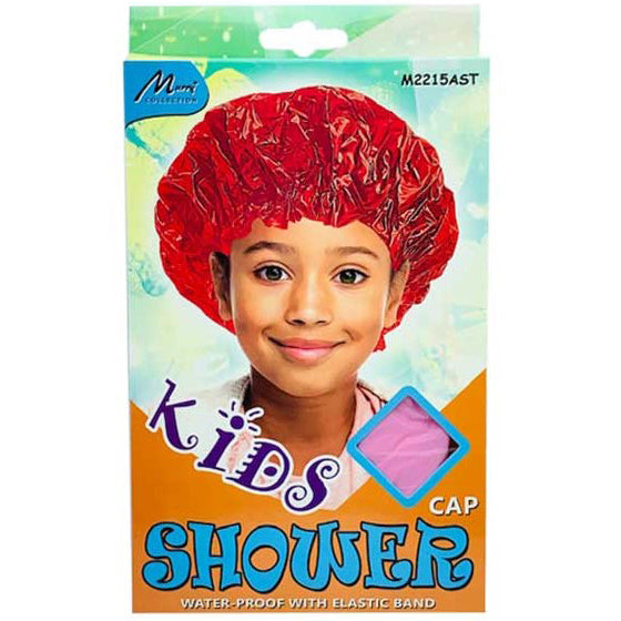 Murry Collection Kids Shower Cap: Waterproof Hair Protection for Children's Bath Time, One Size