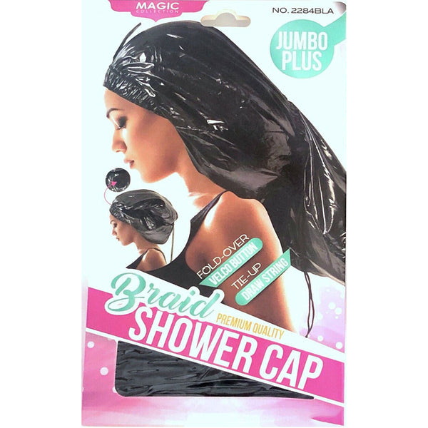 Magic Collection Jumbo Plus Braid Shower Cap: Ultimate Protection for Braids & Locs, Jumbo