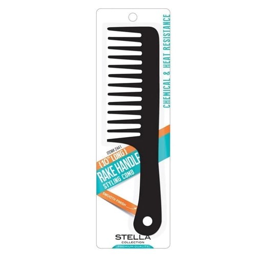 Stella Collection Styling Comb No.2441 for Precision Styling & Detangling All Hair Types