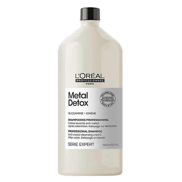 L'Oréal Professionnel Serié Expert Metal Detox Shampoo for Anti-Breakage & Color Protection for Color-Treated Hair 1500 ml/50.72 oz