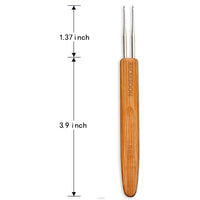 Jmail Stainless Steel Crochet Needle/Hook for Professional Braid Installation & Dreadlock Maintenance