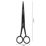 Fine Lines UK Barber Scissors Precision Cutting for Professionals 6.5'' Black