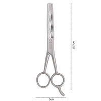 Fine Lines UK Professional Thinning Scissors with Finger Rest Achieve Seamless Blending & Volume Reduction for Hairdressers & Barbers 6.5 inches