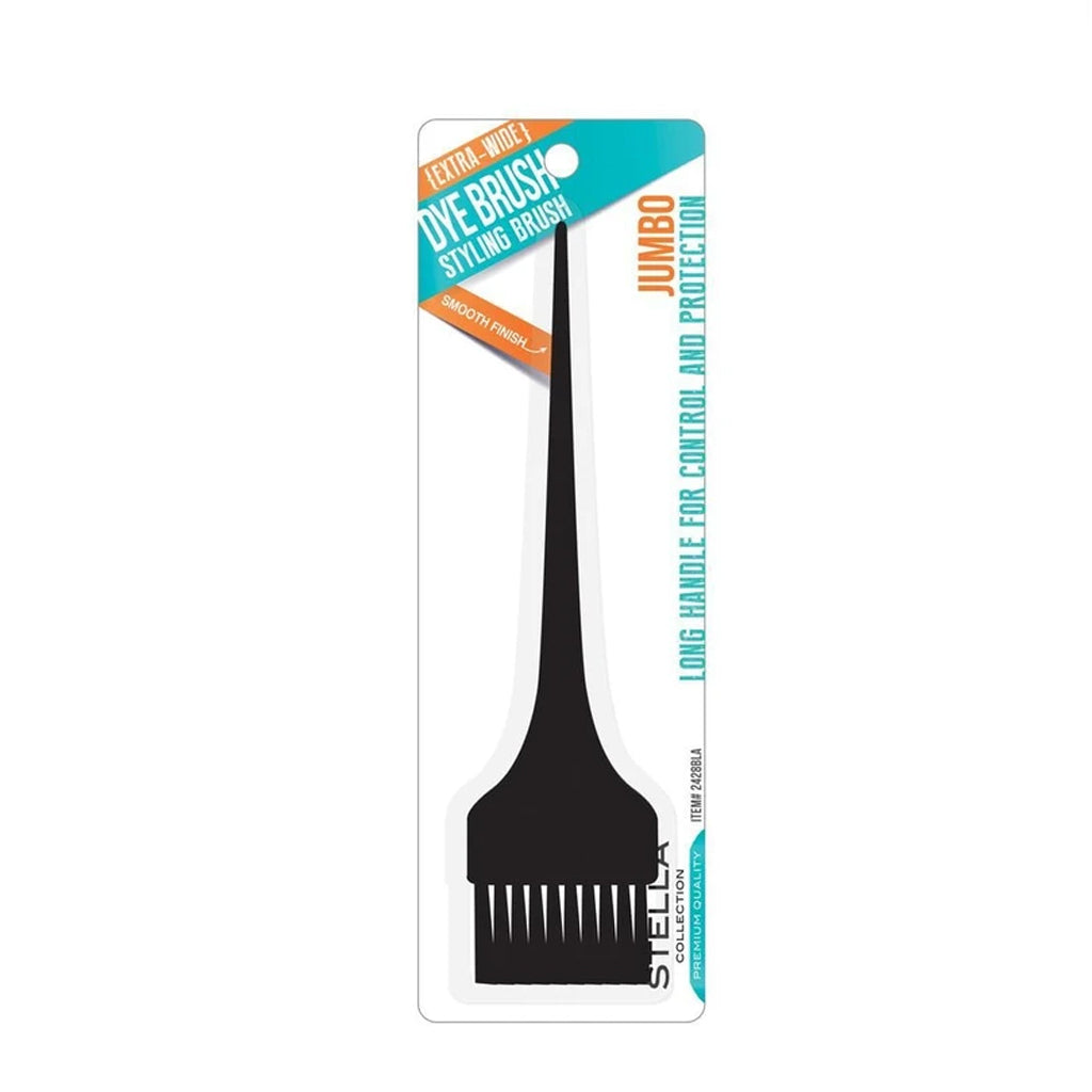 Stella Collection Dye Brush & Styling Brush NO.2428BLA for Precise Colour Application & Smooth Styling