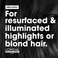 L'Oréal Professionnel Serié Expert Blondifier Cool Shampoo for Neutralising Yellow Tones & Enhancing Cool Blonde Vibrancy
