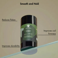 As I Am Rosemary Hair Wax Stick for Edge & Frizz Control & Sleek Styling for Curly & Coily Hair 2.7 oz