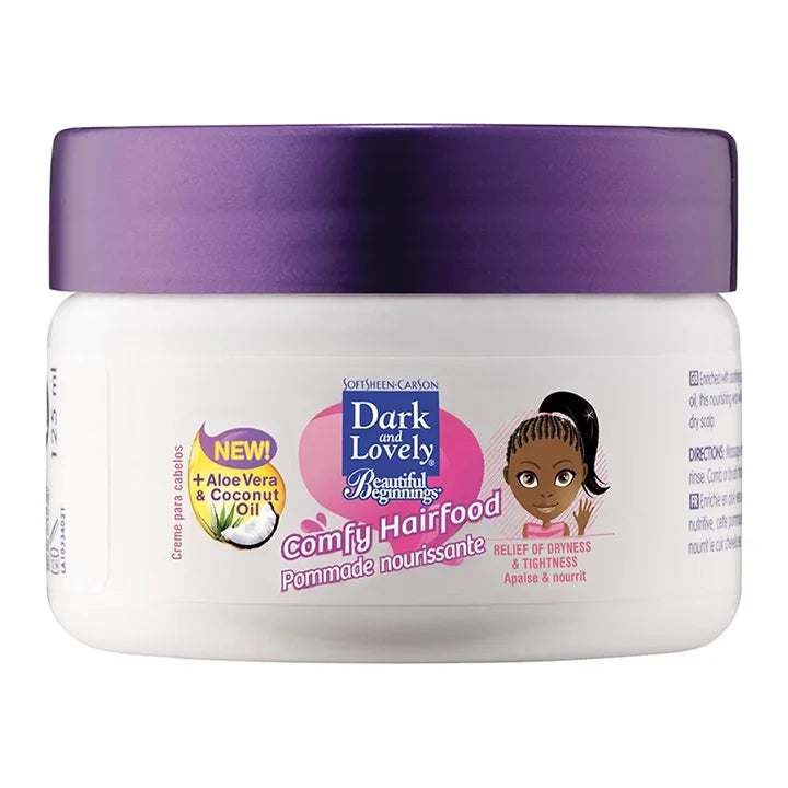 Dark and Lovely Beautiful Beginnings Comfy Hair Food 4oz For Children