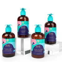 As I Am Born Curly Aloe Shampoo & Wash Gentle Cleansing & Hydration for Kids 8 oz
