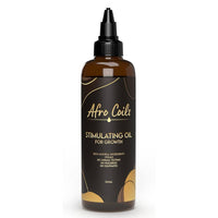 Afro Coils Stimulating Growth Oil for Afro, Curly & Coily Hair 100ml/3.38 oz