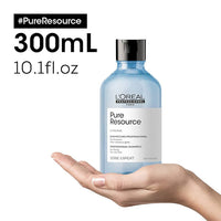 L'Oréal Professionnel Serié Expert Pure Resource Shampoo Purifying & Clarifying for Oily Scalp & Product Buildup 300ml / 10.14oz