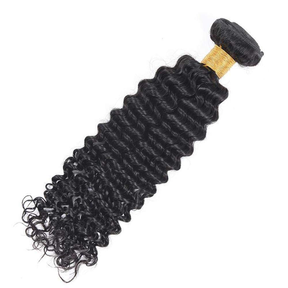 100% Peruvian Deep Wave Weave - Luxurious Volume & Natural Bounce for Discerning UK Women 14''