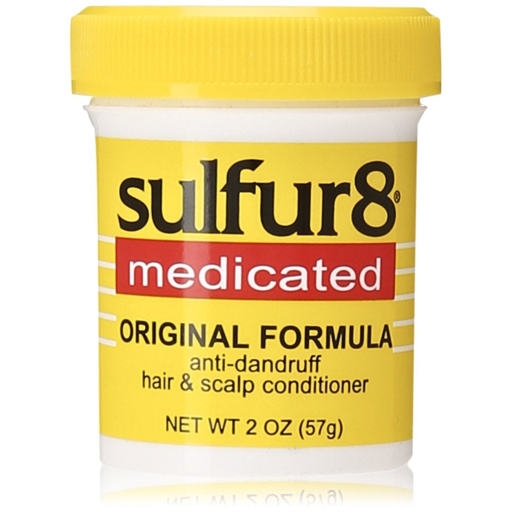 Sulfur8 Treatment Original Formula Anti-Dandruff & Itchy Scalp Conditioner for Healthy Hair Growth 2 oz