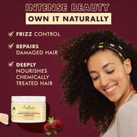 Shea Moisture Jamaican Black Castor Oil Strengthen & Restore Smoothie 11.5 oz / 340 ml - For Damaged, Brittle & Curly Hair