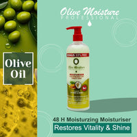 Olive Moisture Intense Hydration Leave-In Conditioner for Extremely Dry Thirsty Hair 16 oz