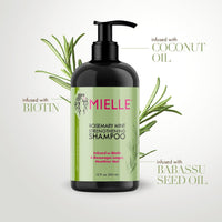 Mielle Rosemary Mint Hair Growth & Strength Bundle for All Hair Types Complete Collection