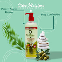 Olive Moisture Intense Hydration Leave-In Conditioner for Extremely Dry Thirsty Hair 16 oz