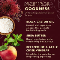Shea Moisture Jamaican Black Castor Oil Strengthen & Restore Smoothie 11.5 oz / 340 ml - For Damaged, Brittle & Curly Hair