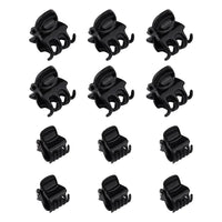 Fine Lines UK Mini Claw Clips (6202) - Secure Hair Styling for All Hair Types - Small & Versatile