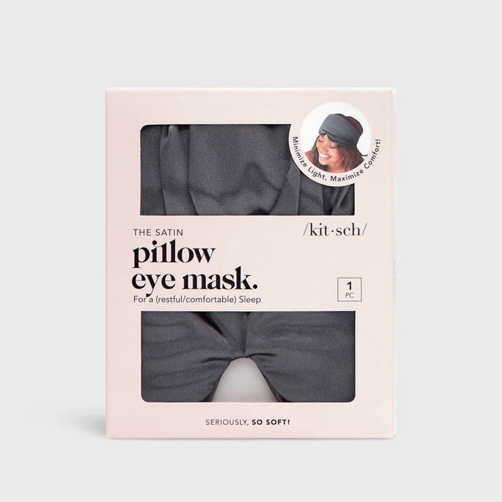 The Pillow Eye Mask - Charcoal