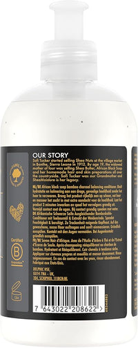 Shea Moisture African Black Soap Bamboo Charcoal Balancing Conditioner 13 oz / 384 ml - For Scalp Care & Detangling Natural Curls