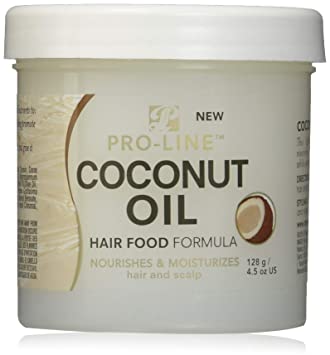 Pro-Line Coconut Oil Hair Food Formula Deeply Nourishing & Strengthening for All Hair Types Seeking Healthy Growth 170g