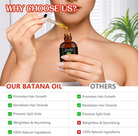 Tiuedu The Miracle Oil Batana Oil Hair Growth & Repair for Stronger, Shinier Hair 60 ml / 2.03 oz