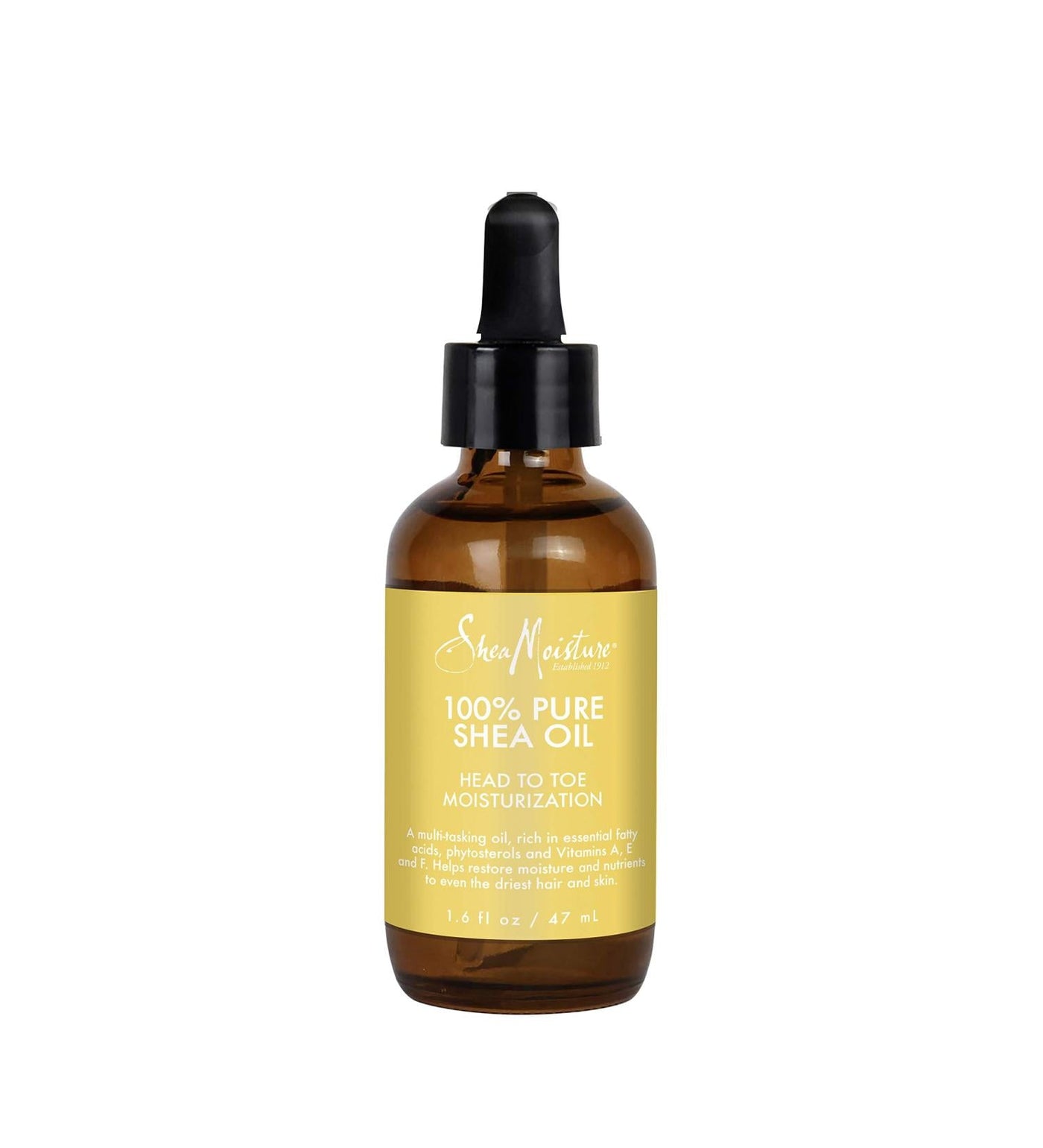 Shea Moisture 100% Pure Shea Oil 1.5 oz / 47 ml - Multi-Tasking Hair & Skin Nourishment