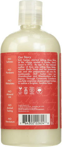 Shea Moisture Red Palm Oil & Cocoa Butter Hi-Slip Detangling Shampoo 13 oz / 384 ml - Anti-Shrinkage & Tangle-Free