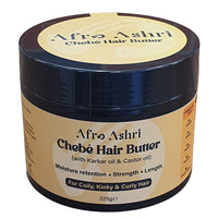 Afro Ashri Chebe Hair Butter for Strengthening & Growth of Natural & Textured Hair 225 g/7.94 oz