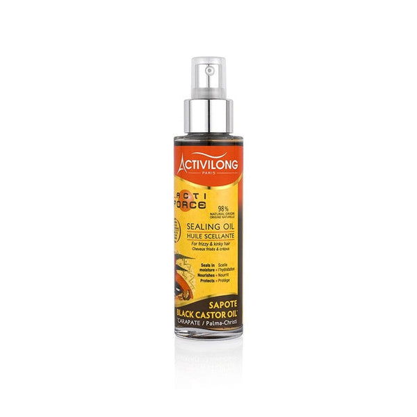 Activilong Paris Sealing Oil for Moisture Retention & Shine for Dry, Frizzy & Textured Hair 100ml