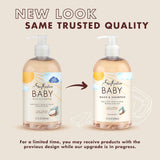 Shea Moisture 100% Virgin Coconut Oil Baby Wash & Shampoo 13 oz / 384 ml - For Delicate Baby Skin & Hair