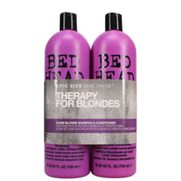 Therapy for Blondes Dumb Blonde Purple Toning Shampoo & Conditioner Set for Blonde, Highlighted, & Grey Hair