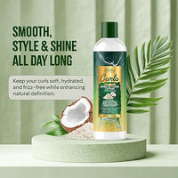 Vatika Naturals Curls Daily Styling Lotion – Rice Water & Electrolytes for Defined, Frizz-Free Curls 200ml