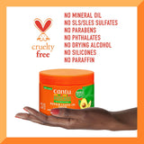 Cantu Avocado Leave-In Cream 12 oz / 340 gm - For Damaged, Dry & Curly Hair