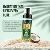 Vatika Naturals Curls Curl Defining Mousse – Defines & Hydrates Curls for Curly Hair