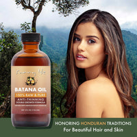 Sunny Isle 100% Raw & Pure Anti-Thinning Batana Oil Batana and Jamaican black castor oils 118.3 ml/4.0 oz