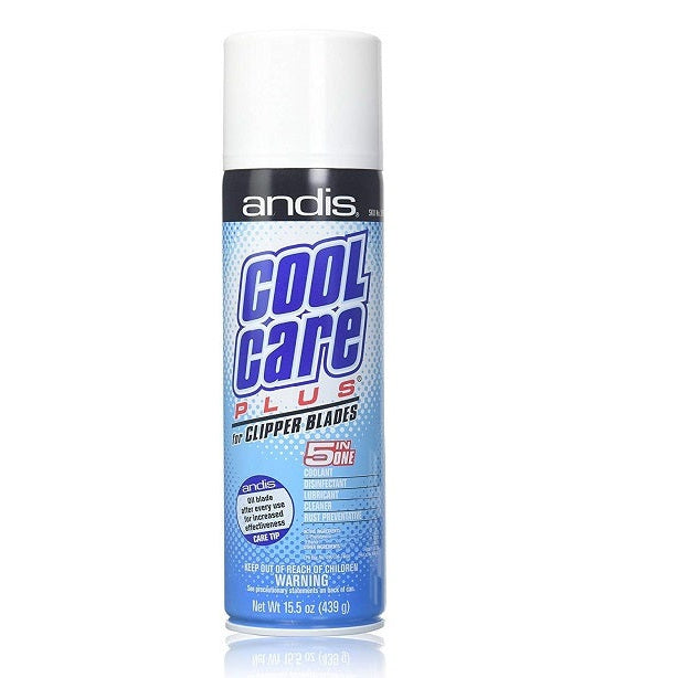 Andis Cool Care Plus 5-in-1 Blade Care for Professional Clippers & Trimmers 439g / 15.49 oz