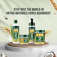 Vatika Naturals Curls Leave-In Conditioner Hydrating & Defining for Curly Hair